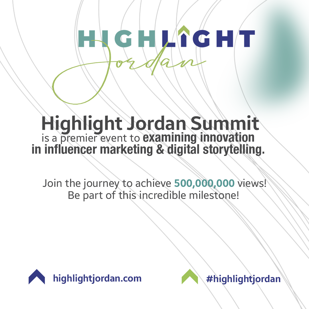 Highlight Jordan content creation, influencer